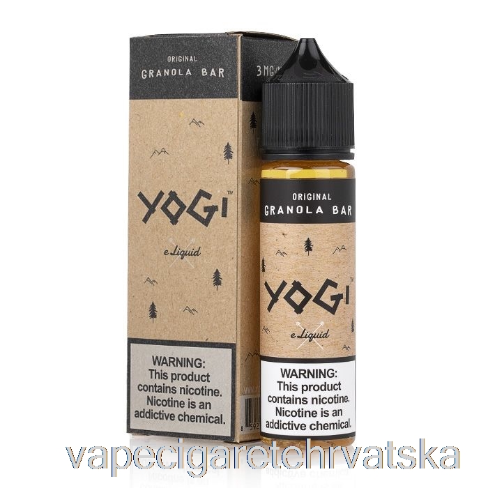 Vape Cigarete Original Granola Bar - Yogi E-tekućina - 60 Ml 6 Mg